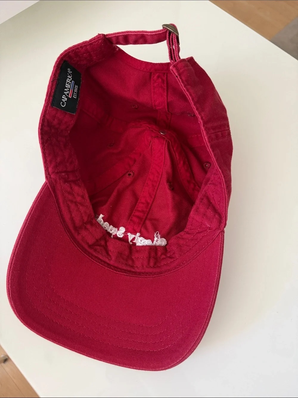 Giggly Squad women's Burgundy Baseball Cap unworn